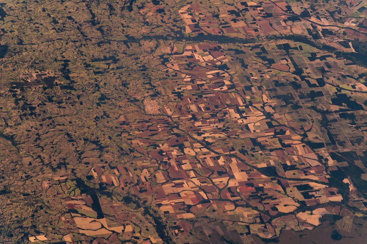 Imagen de satélite de la selva amazónica