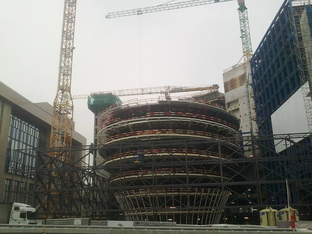 Edificio Europa, sede del Consejo de la Unión Europea en Bruselas
