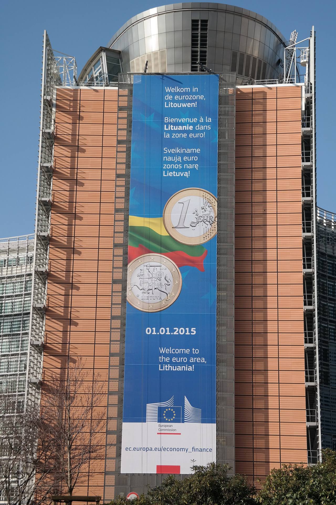 Edificio Berlaymont, sede de la Comisión Europea en Bruselas