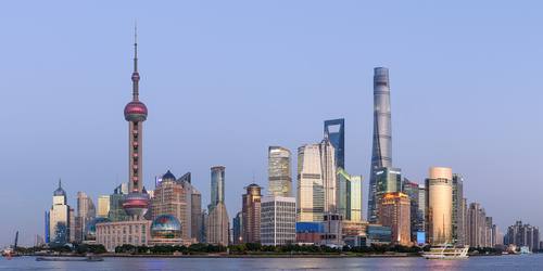 Panorámica de Pudong, Shanghái