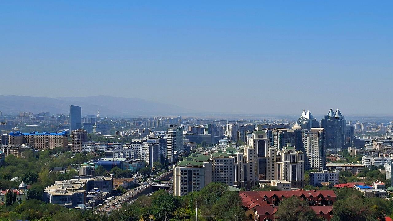 Perfil urbano de Almaty, Kazajistán